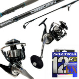 Daiwa 26 Certate SW 10000H/ Samaki Obsidian 8'1" 2pc 50-80lb/ Daiwa Saltiga 12 PE 6 Multi - 300m