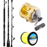 Shimano Tiagra 30A/Shimano 25 Tiagra Hyper 15KG Stand Up/ Shimano Tiagra Hyper 15kg 1000m - Yellow IGFA