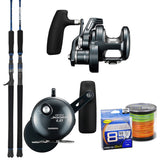 Shimano Ocea Jigger LD  2500HG/Daiwa 25 Spartan 5'4" pe6-8/Shimano Ocea 8 Pe 6 102lb - 400m