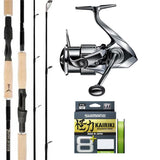 Shimano Stella FK 5000XG/Trophy Hunter Premium 7'5" 10-20lb/Shimano Kairiki 8+ 20lb 150m - Mantis Green