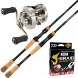 Daiwa 23 Commander 7'2" 2pc (Butt Join) 8-15kg Duckfin/ Daiwa 26 Ryoga 150H/ Daiwa J-Braid Expedition 50lb Multi-Colour - 300m