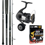 Trophy Hunter 7'5" 10-20lb/ Daiwa 26 Certate HD 5000D-XH/ Daiwa J-Braid Expedition Pe2 25lb 300m - Multi Colour