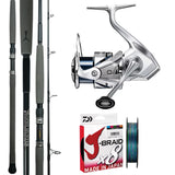 Trophy Hunter 7'5" 10-20lb/ Shimano Stradic FM 5000XG/ Daiwa J-Braid 20lb 300m - Multicolour