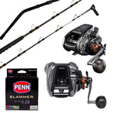 Shimano Speedmaster Deep Drop Pe 8-10/ Shimano Beastmaster 3000II/ Penn Slammer 80lb 400m - Multicolour