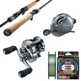 Shimano Calcutta Conquest DC 200HG/ Shimano Expride 7'2" Lure weight 10-30g Pe4/ X-Braid Upgrade 8 Pentagram Pe3 50lb - 300m