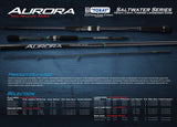 Oceans Legacy Aurora Ultra-Light Flats Spin Rods