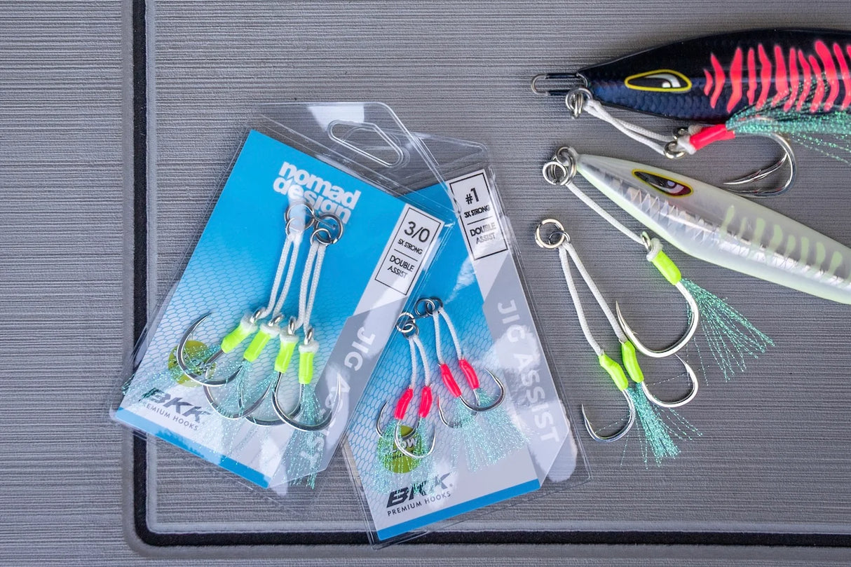 Nomad Jig Assist Hooks-5X Double