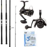 Daiwa 26 Crossfire 10'6" 2pc 8-15kg/ Penn Wrath II 6000/ J-Thread Nylon 20lb - 300m