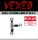 Vexed Willys 3 Way Rolling Swivel
