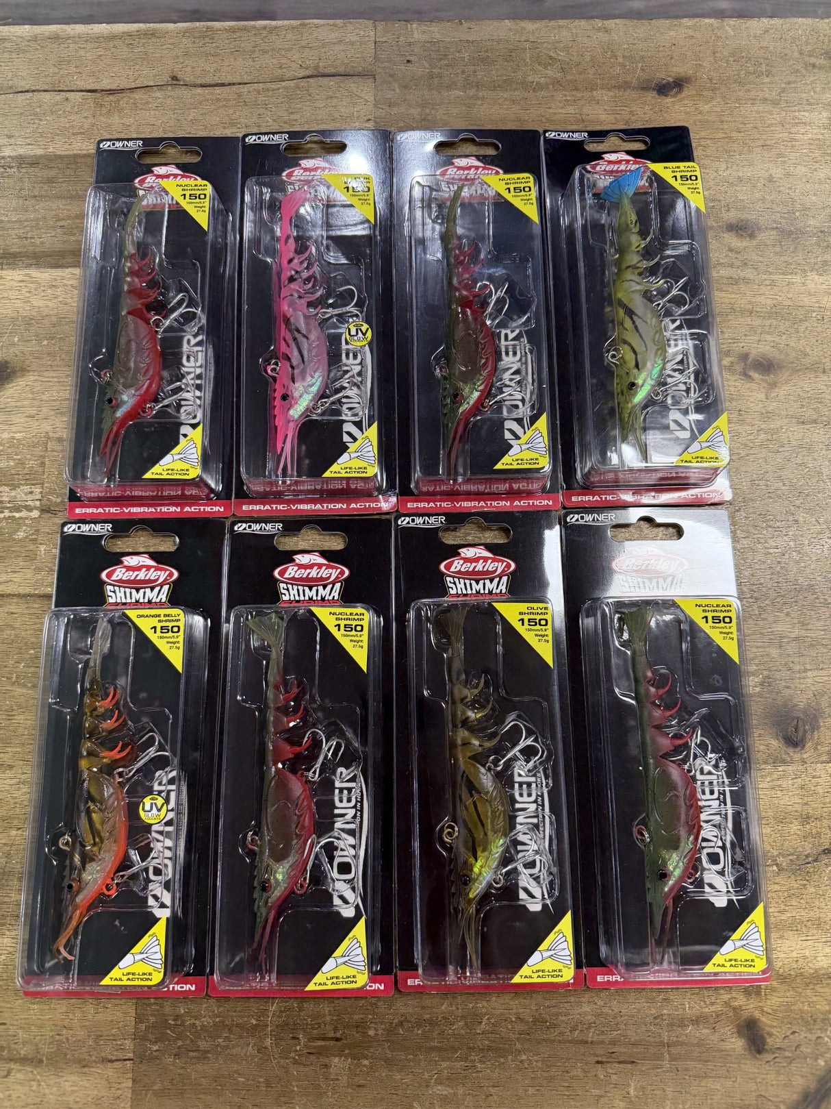 Berkley Shimma Shrimp Pack