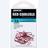 BKK Red Carlisle Bloodworm-R Hooks - 25pk
