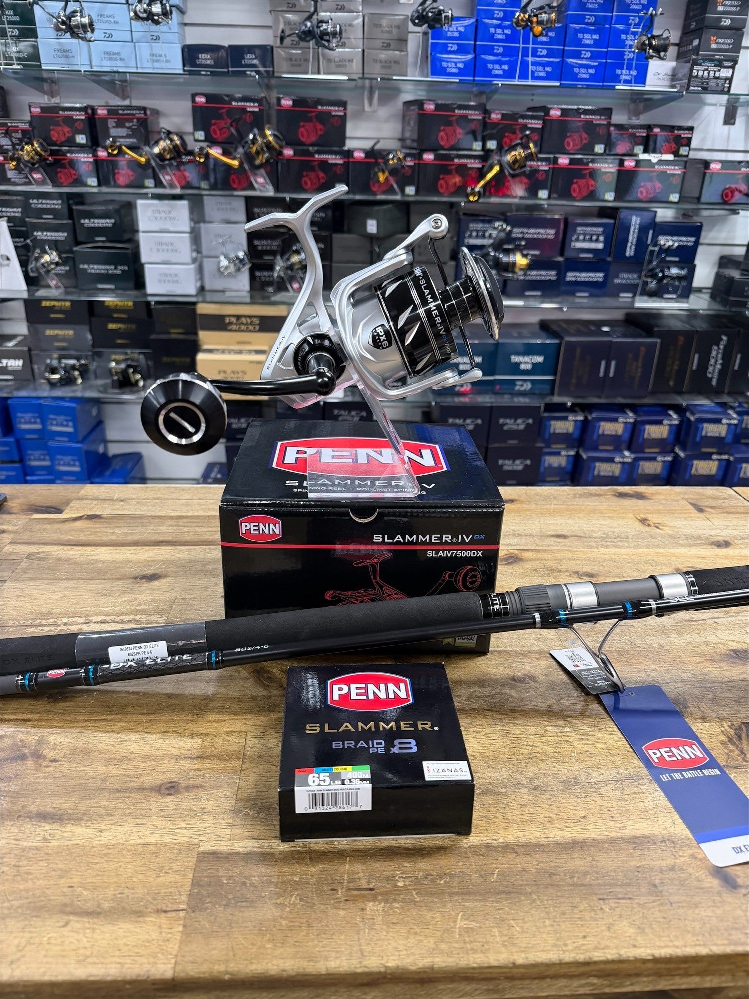 Slammer DX Topwater Combo