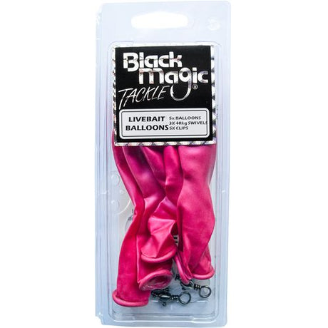 Black Magic Livebait Balloons