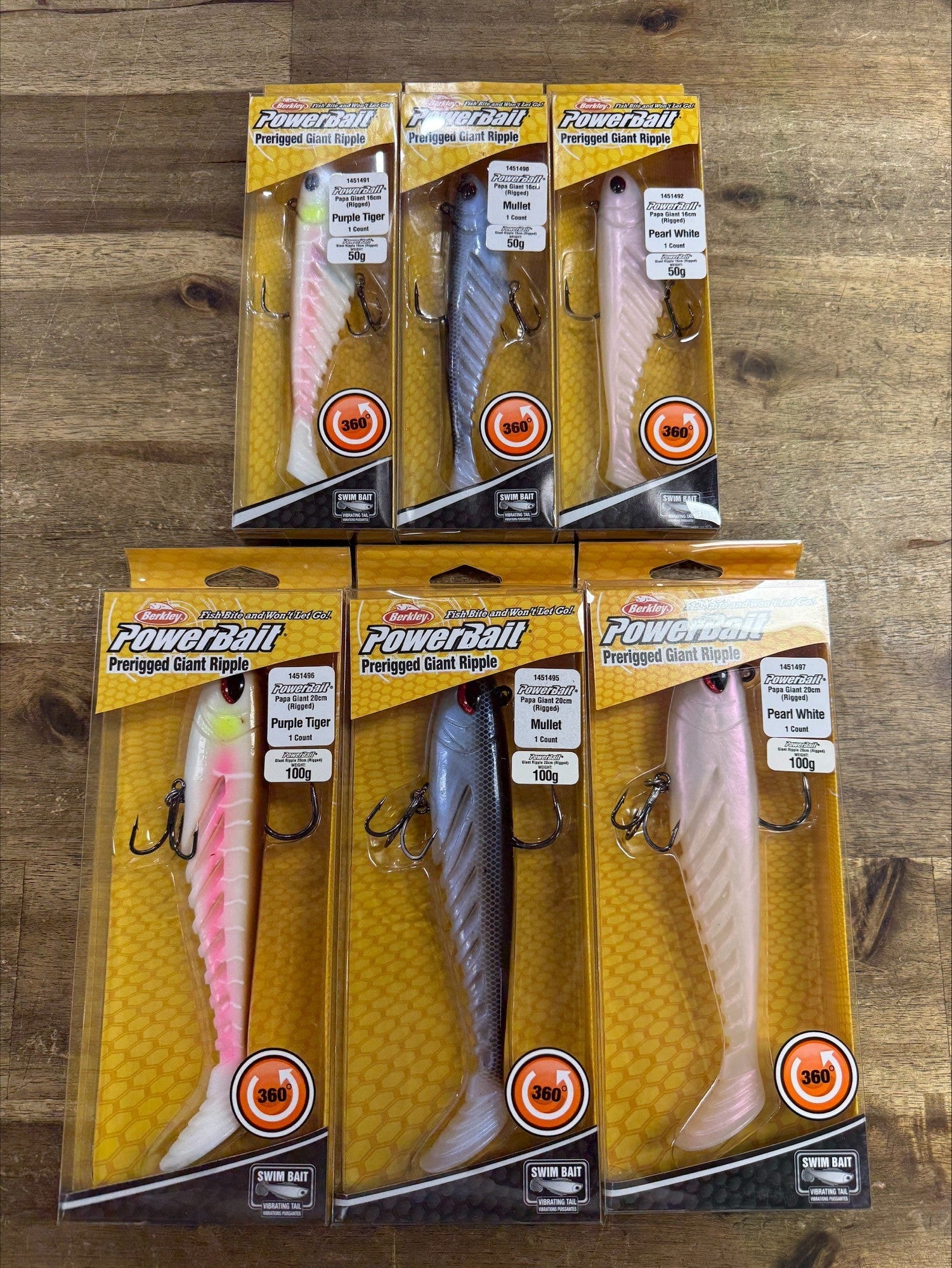 Deal 4- Berkley Ripple Shads