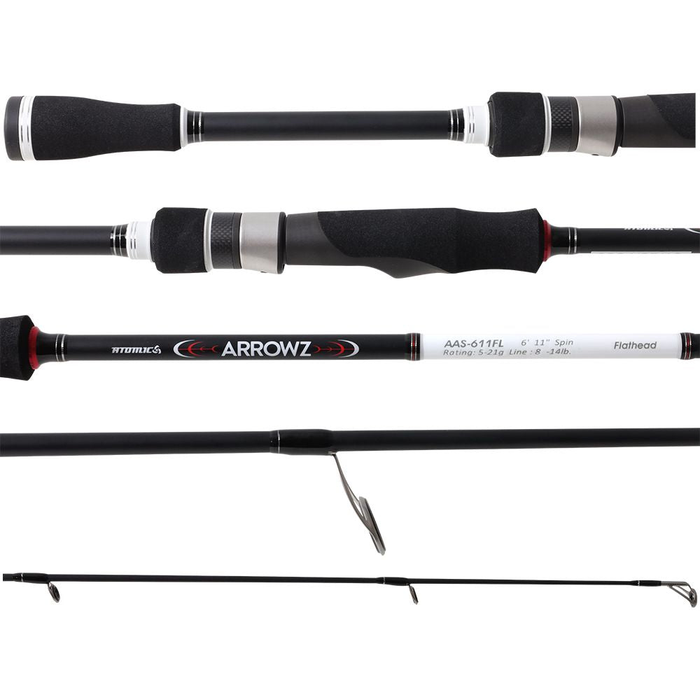 Atomic Arrowz Flathead Light Spin Rod