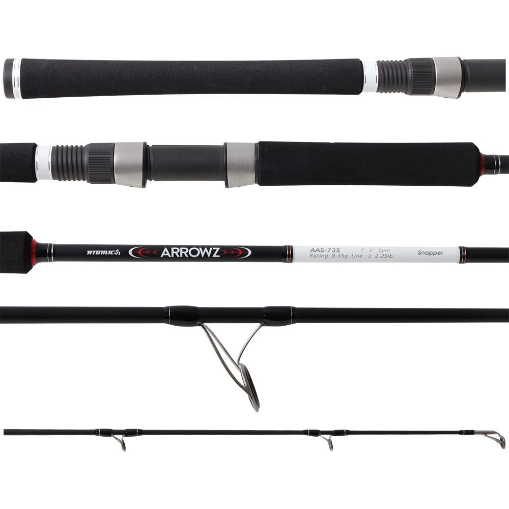 Atomic Arrowz Snapper Spin Rod