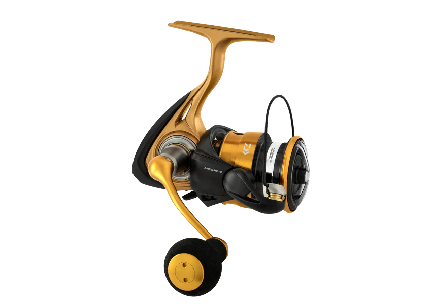 Daiwa 23 Aird 2000/Daiwa 23 TD Hyper Rods 7' 2pc ULXS 1-2kg/Daiwa J-Braid 6lb 150m - Chartreuse