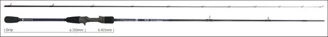 Yamaga Blanks BlueCurrent III Rods