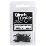 Black Magic Twin Spin Swivel - Economy Pack