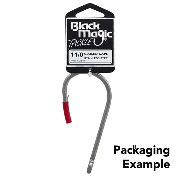 Black Magic Game Hook Closed Gape
