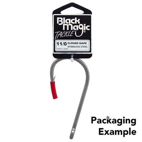Black Magic Game Hook Closed Gape