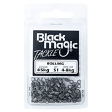 Black Magic Rolling Swivels - Economy Pack