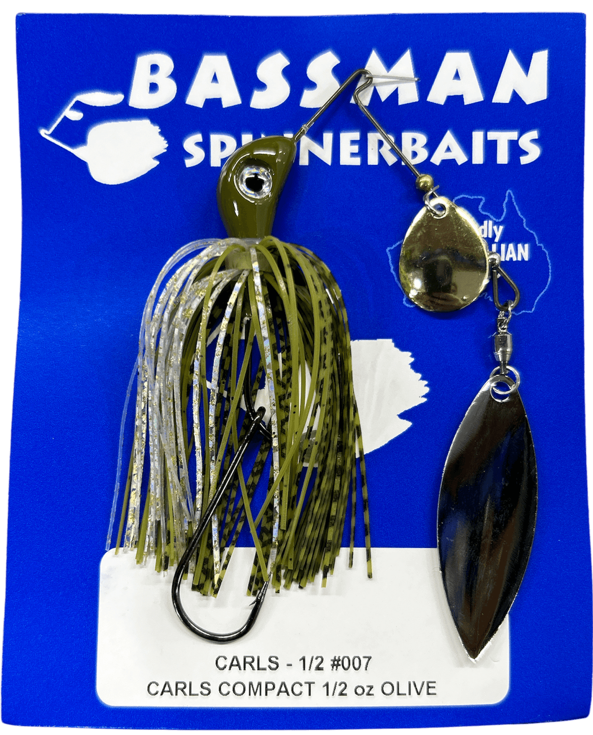 Bassman Spinnerbaits Carls Compact 1/2oz