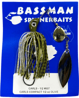 Bassman Spinnerbaits Carls Compact 1/2oz
