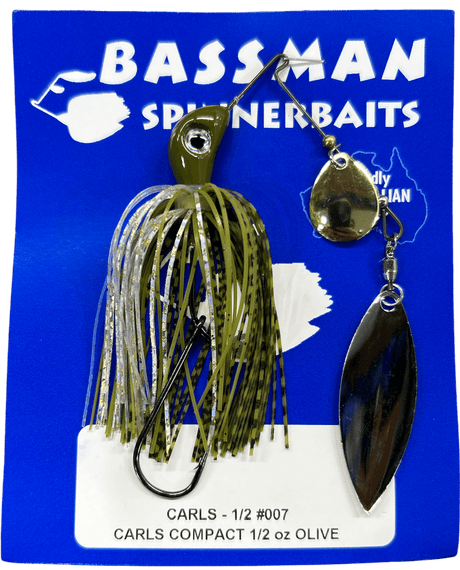 Bassman Spinnerbaits Carls Compact 1/2oz