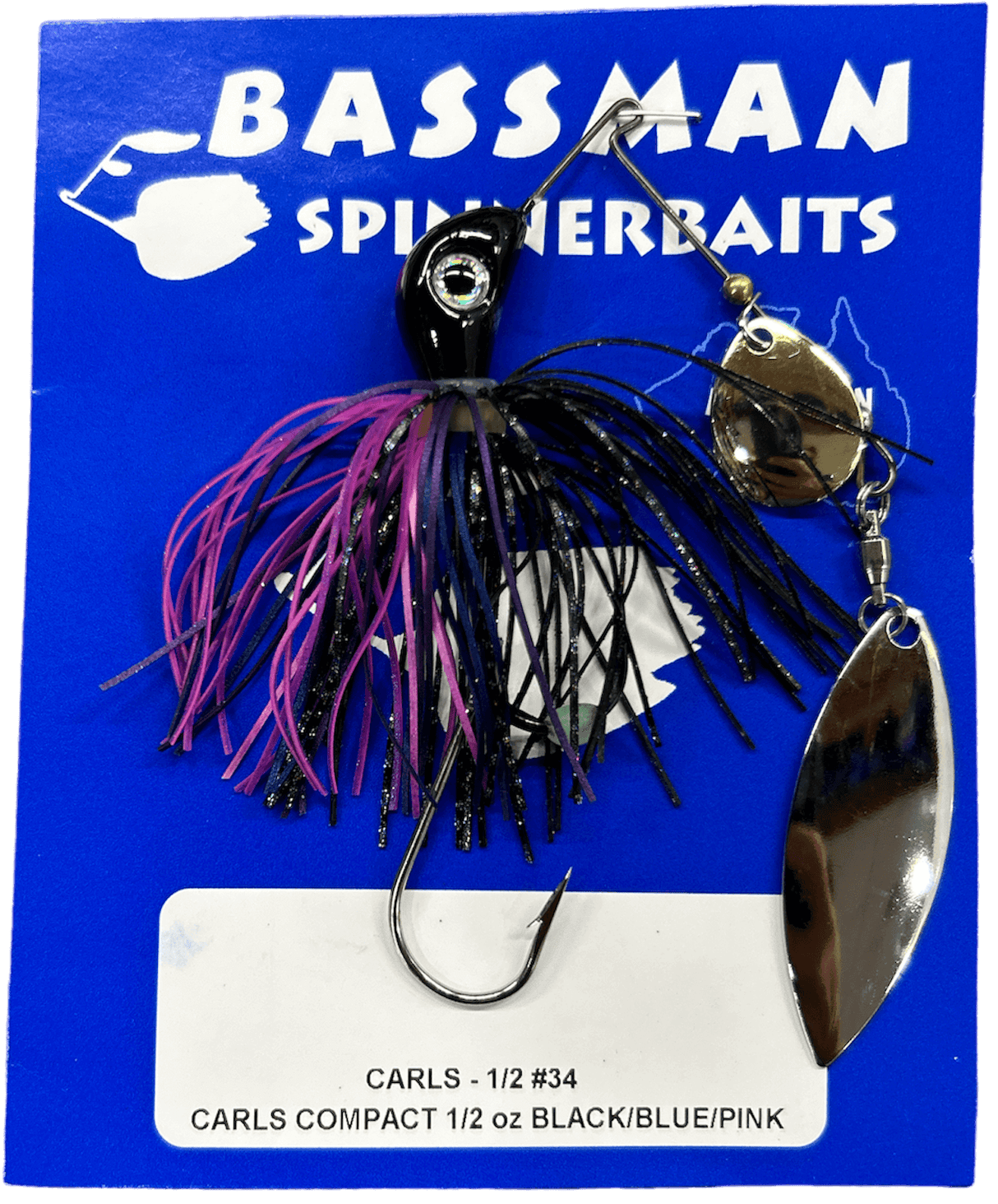 Bassman Spinnerbaits Carls Compact 1/2oz