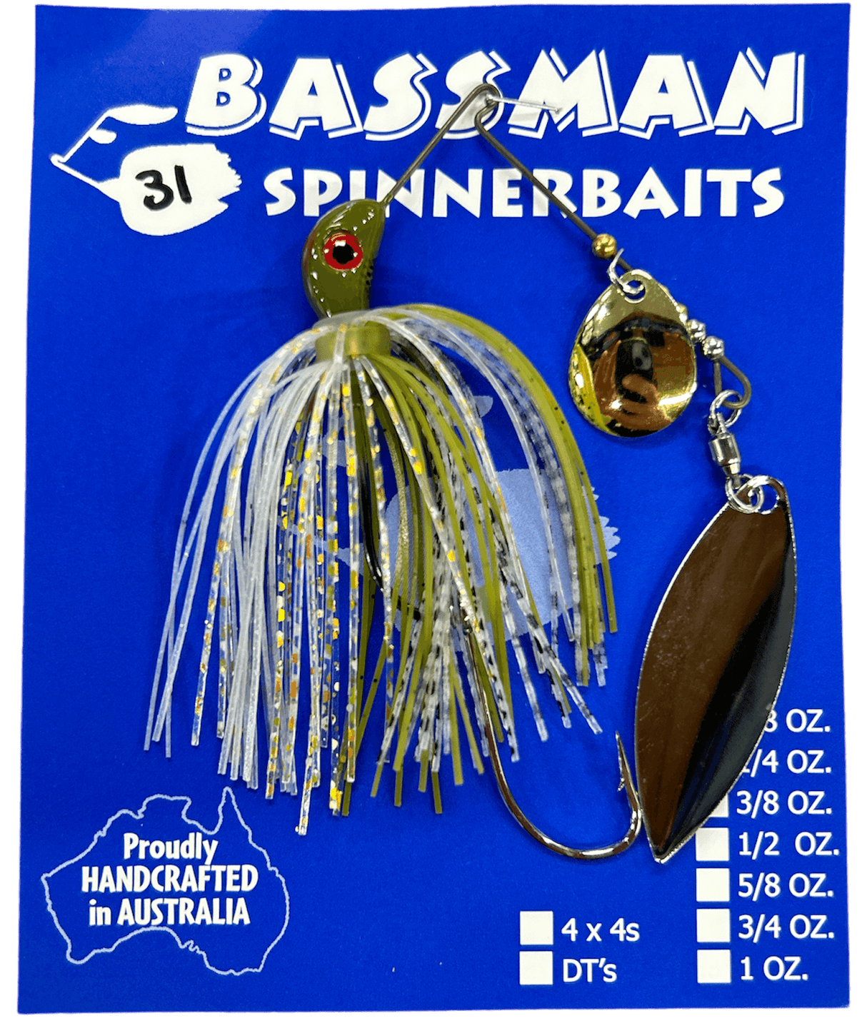Bassman Spinnerbaits Carls Compact 1/4oz
