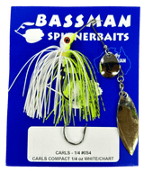Bassman Spinnerbaits Carls Compact 1/4oz