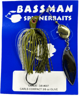 Bassman Spinnerbaits Carls Compact 3/8oz