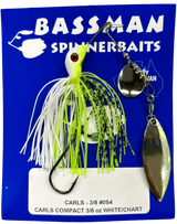 Bassman Spinnerbaits Carls Compact 3/8oz