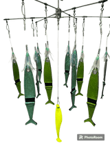 Black Pete Jointed Fish with Pelagic Pirate Dredge