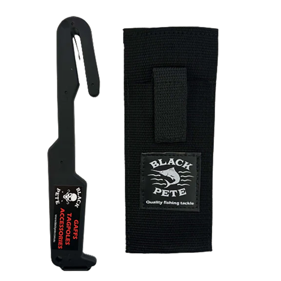 Black Pete Sportsman Release Knife and Pouch