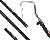 Hookem Fishing Cast Diamond Flying Gaff 150mm x 1.8m Handle