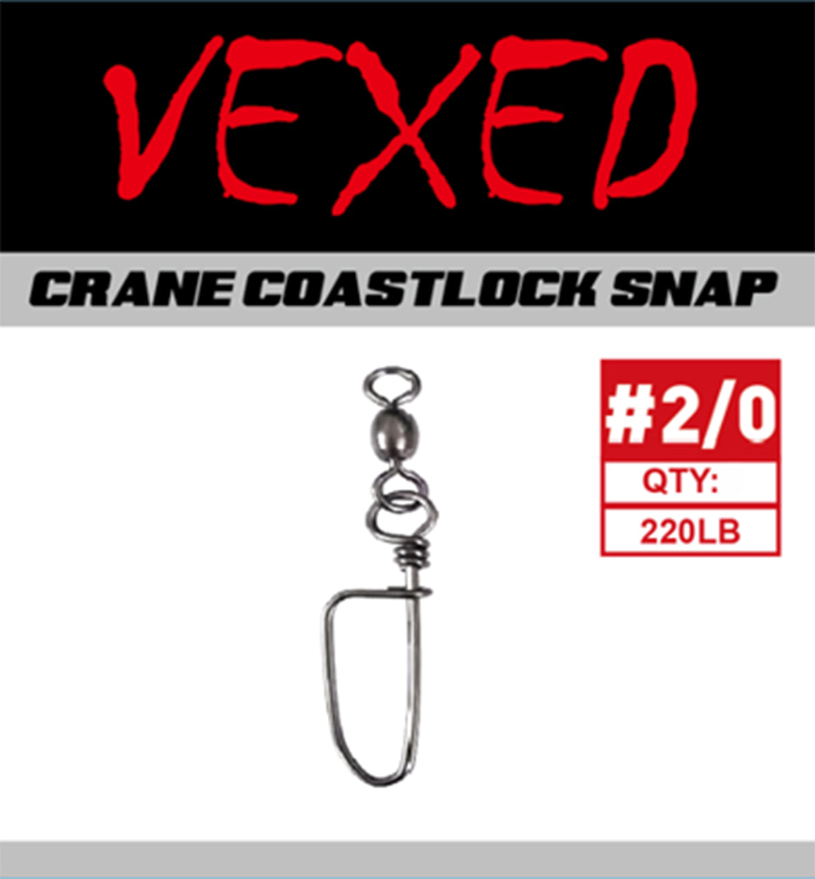 Vexed Crane Coastlock Snap Bulk