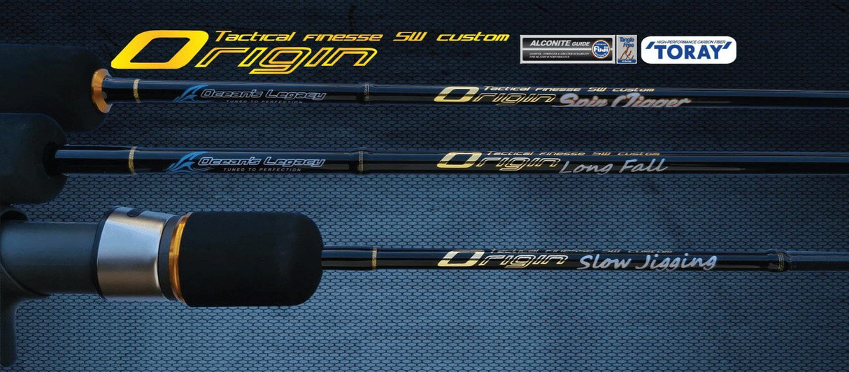 Oceans Legacy Origin Spin Jigger Rods
