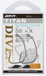 BKK Titan Diver Worm Hooks