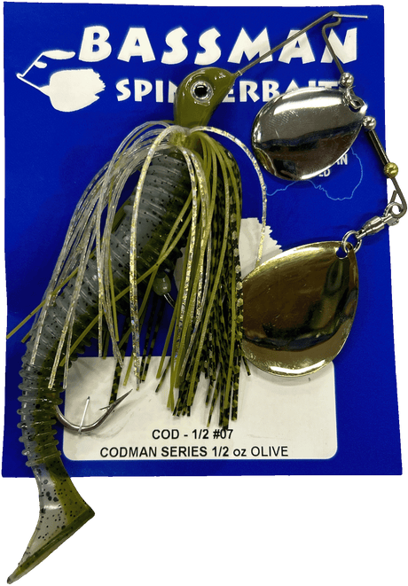Bassman Spinnerbaits Codman Series 1/2oz