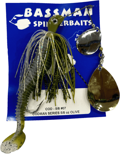 Bassman Spinnerbaits Codman Series 5/8oz
