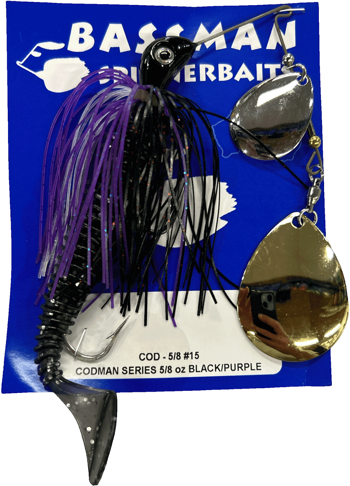 Bassman Spinnerbaits Codman Series 5/8oz