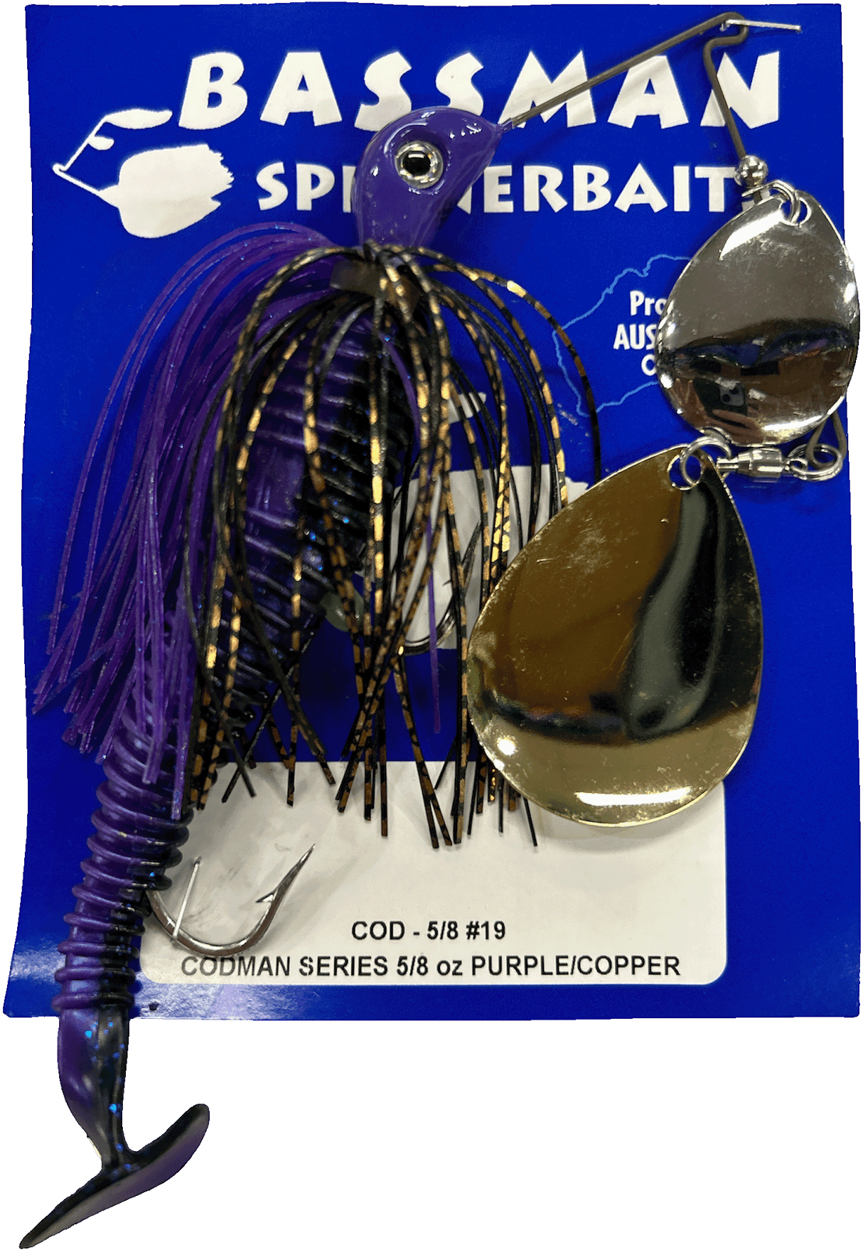 Bassman Spinnerbaits Codman Series 5/8oz