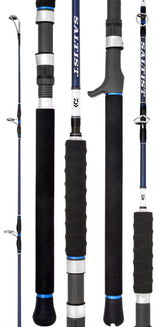 Daiwa Tanacom 500/ Daiwa Saltist Hyper Rod B5'3"-pe5/6/ Daiwa J-Braid 40lb Bulk Spooling - Multicolour