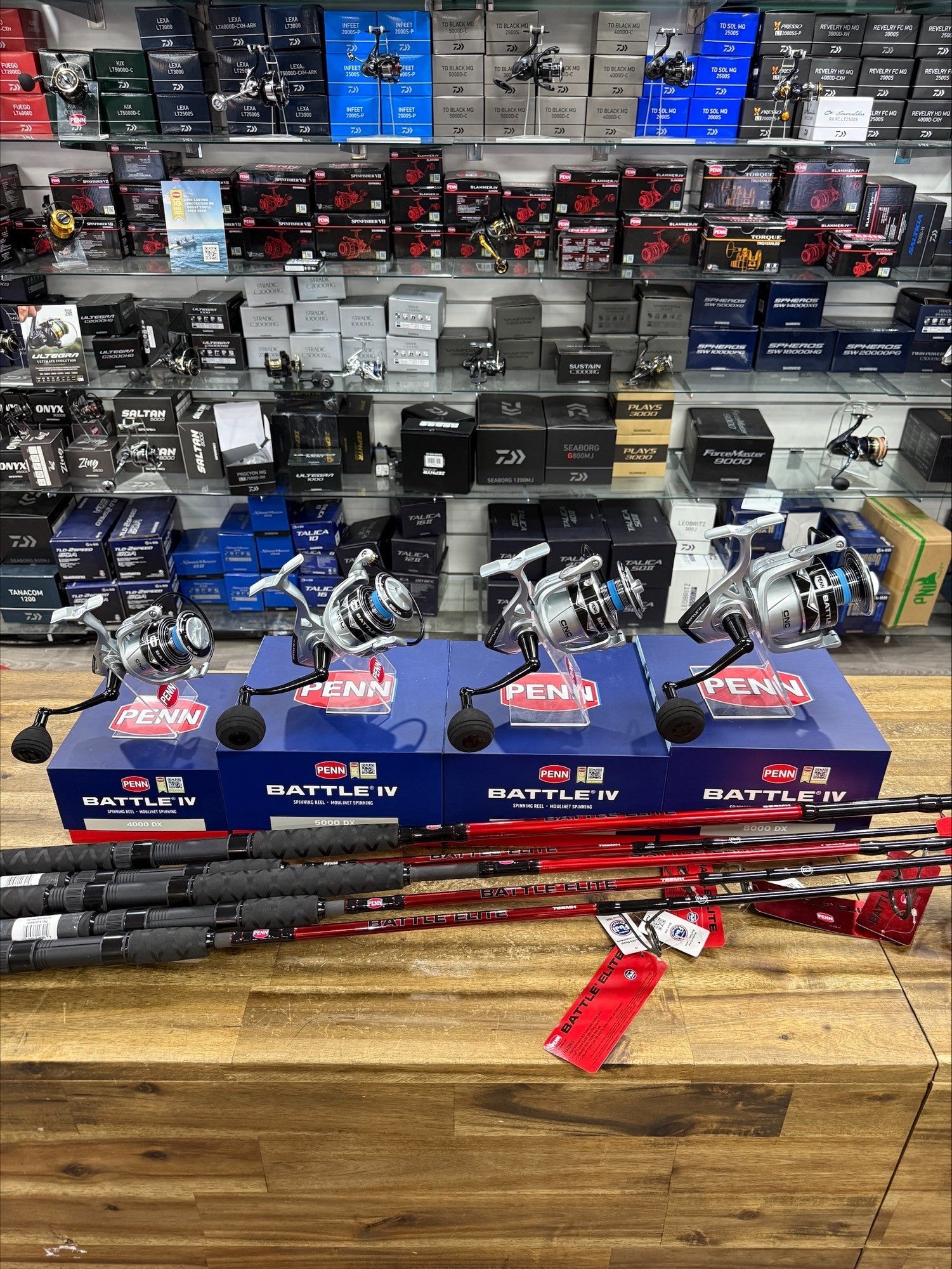 Black Friday Week 2 #9 - Penn Battle IV DX Spin Reel with free Battle Elite Rod!