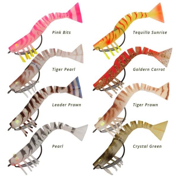 Samaki Live Shrimp 127mm Rigged Soft Plastic