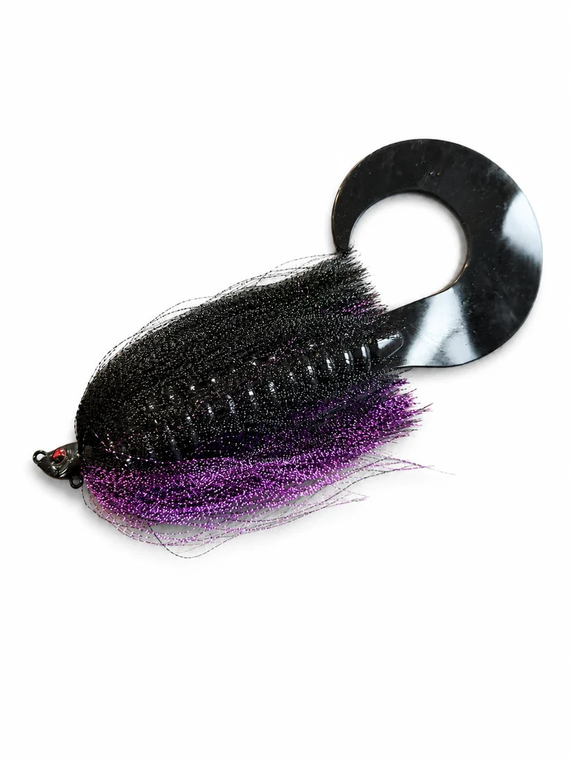 Spin Wright Fluffball 12in Grub Curly Tail 1oz