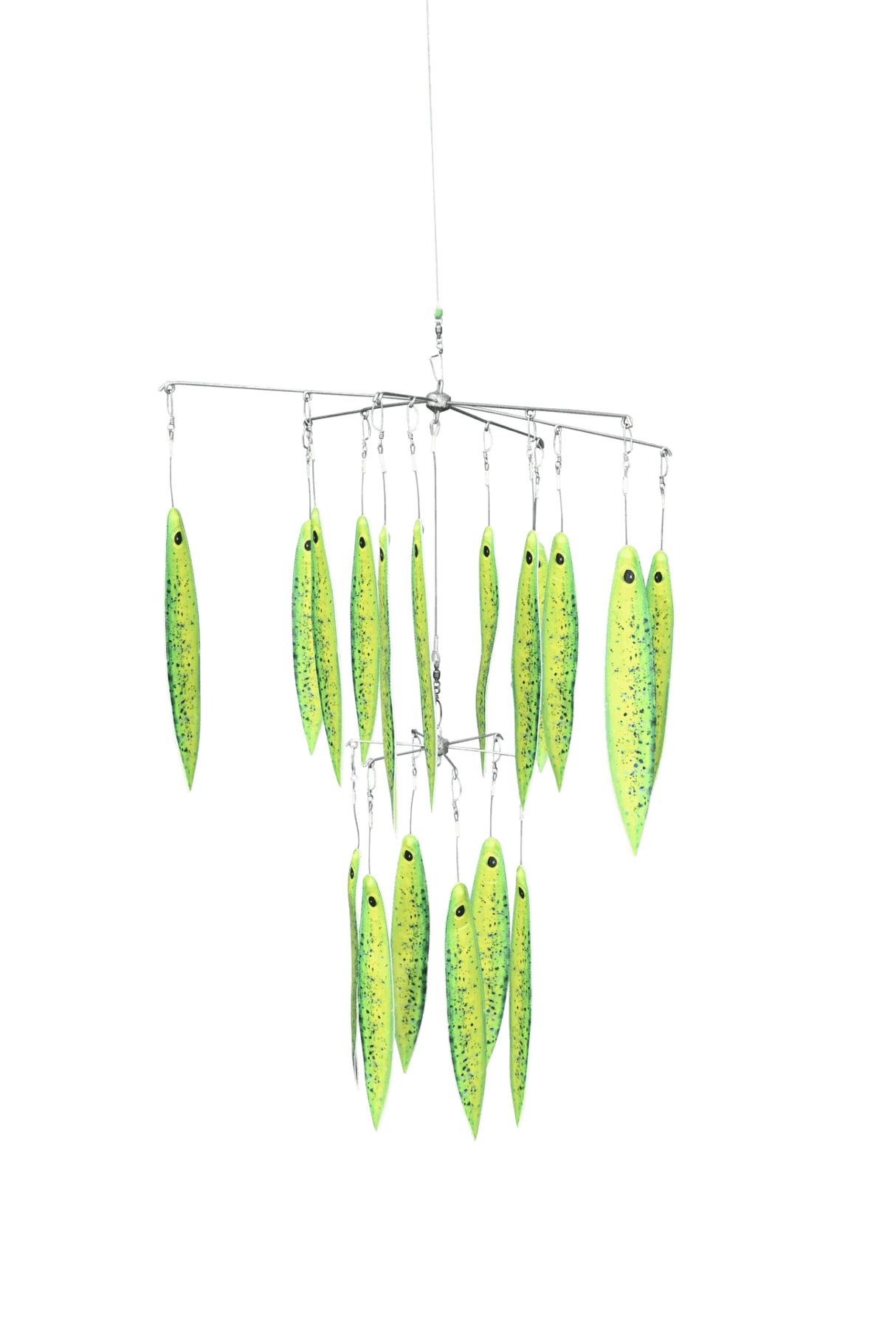 Fire Tailz FR 28/11in Double Dredge with Painted Mahi Strips