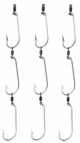 Mustad Ganged Hook Deluxe 3 Sets
